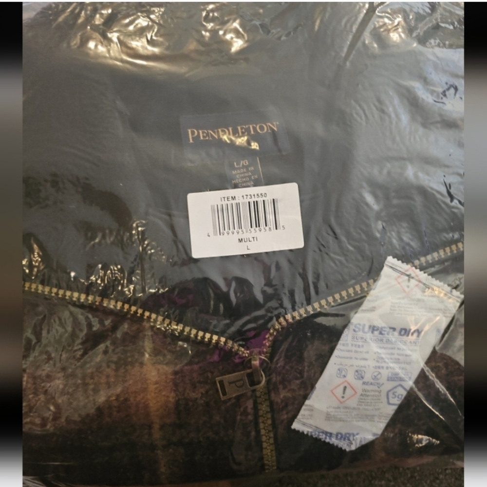 Pendleton ladies, wool blend walker jacket nwt - Picture 6 of 8